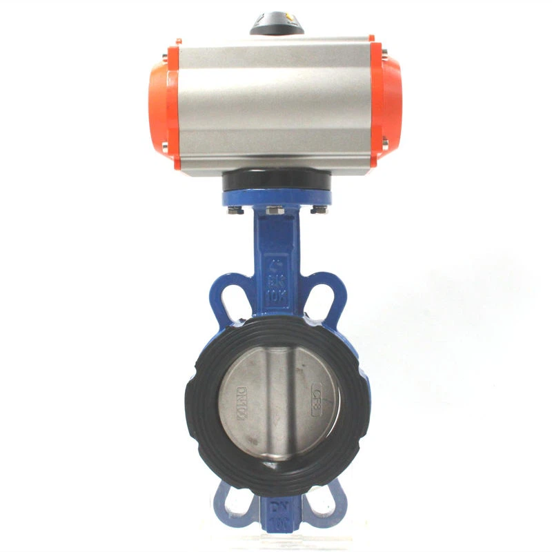 Wafel type regelklep